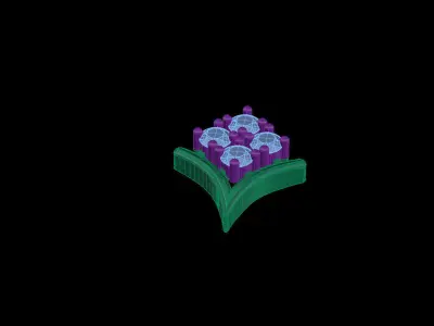 Diamond  Topes 3D print model