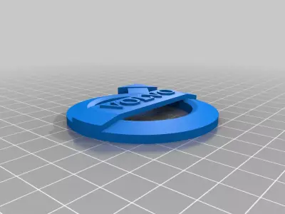 Volvo Logo 3D print model