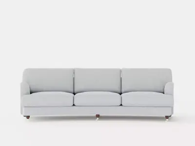 Howard Luxury 4 Seater Sofa Swung Low-poly 3D model