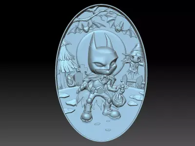 Batman 3D print model