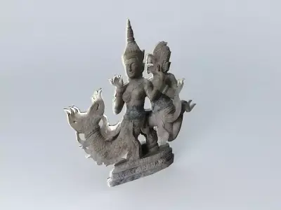 Hanumarn and SovanMacha 3D model