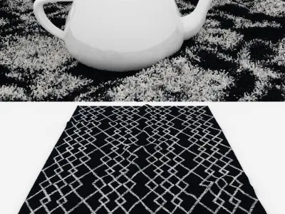 Rugs No 111 Low-poly 3D model