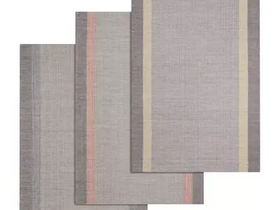 Rug Set 259 3D model
