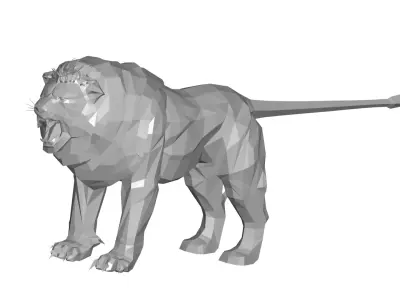 Lion 3d 3D model