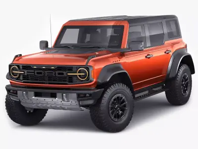 Bronco  2022 Raptor 3D model