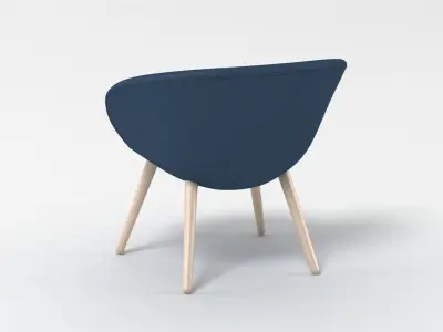 PlusHalle Capri Chair 3D model