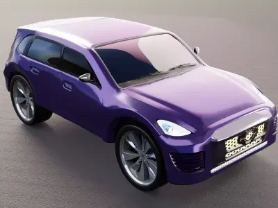 SUV CAR 3D model