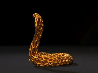 Cobra Voronoi 3D print model