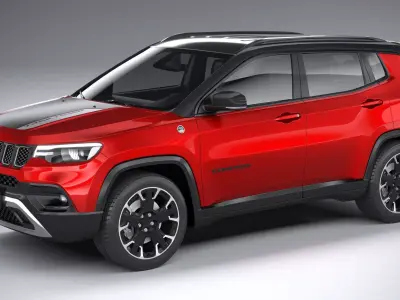 Jeep Compass Trailhawk 2022 3D model