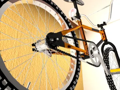 Bicycle 3d model bmx bike 3D model