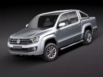 Volkswagen Amarok 2011 3D model