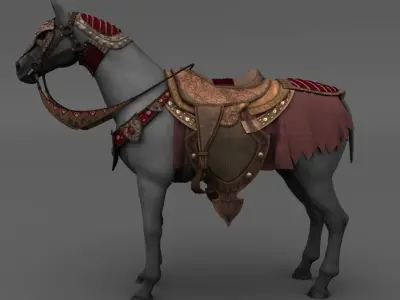War horse 3D model