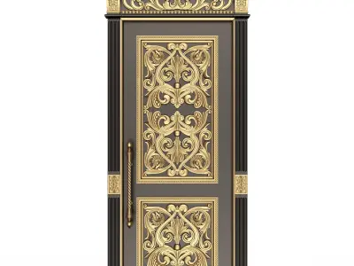 Doors Collection 0301 Low-poly 3D model