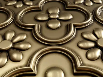 3D Wall Panel A01 3D print model