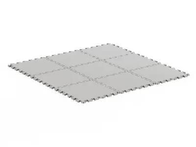 Puzzle Carpet Fur 3D model