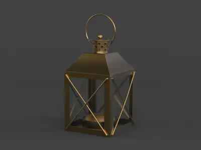 Candle Holder 3D model 9