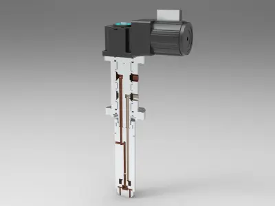 Chocolate  Filling  Nozzle Two Colors 3D print model