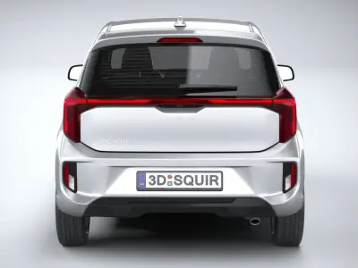 Kia Picanto Base 2024 3D model