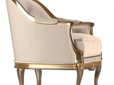 Claude armchair Mantellassi 3D model