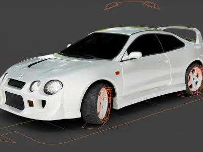 Toyota Celica Gt4 3D model
