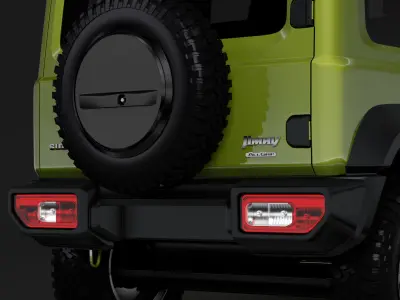 Suzuki Jimny AllGrip 2020 3D model