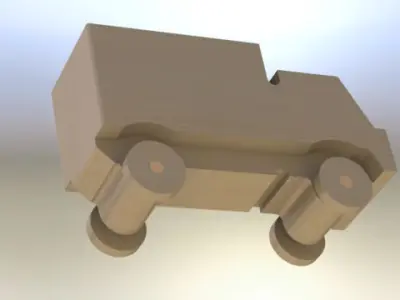 Truck asm Free 3D model