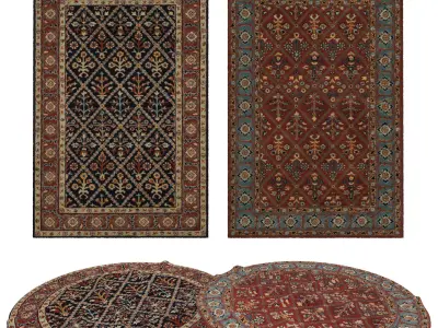 Rugs No 853 Low-poly 3D model
