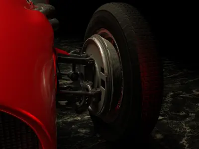 Ferrari 500 F2 1952 3D model