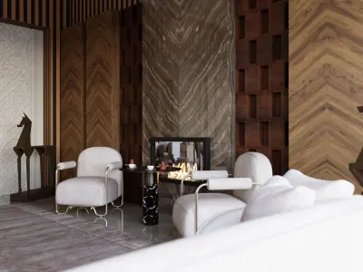 Interior - Livingroom - 211123 3D model