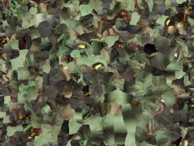 Zombie Boy 3D Model Realistic Horror Sculpture Free 3D print model