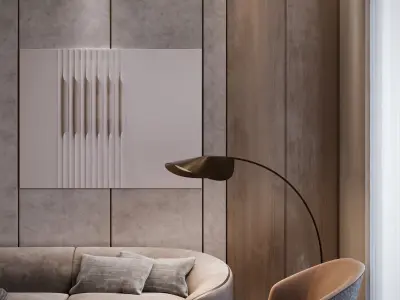 Luxury Bedroom 3D model