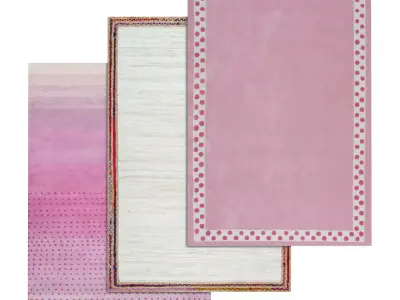 Rug Set 1647 3D model