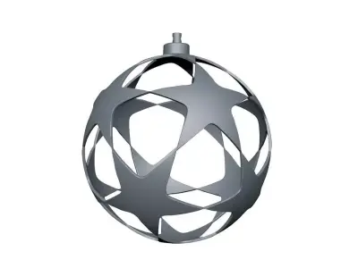 star ball ornament 3D print model