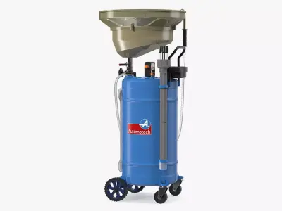 Automotech Services 2285 Multi-Function Waste Oil Drainer 3D model