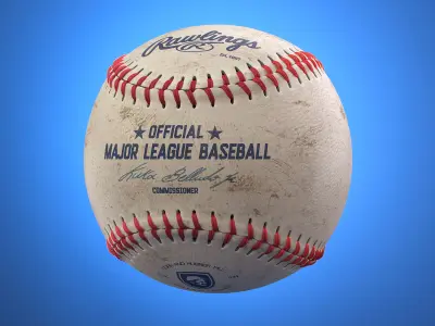 Baseball ball   3D model