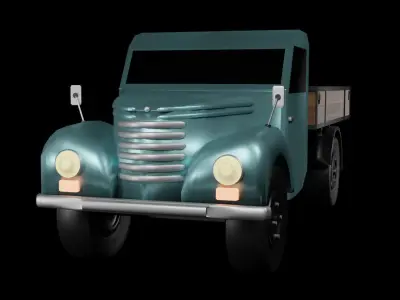Classic truck 3D model
