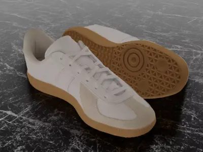ADIDAS BW ARMY 3D SHOES Low-poly 3D model