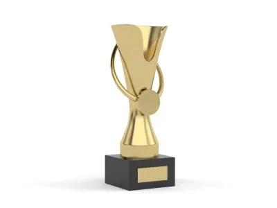 Cups Trophy 3D model