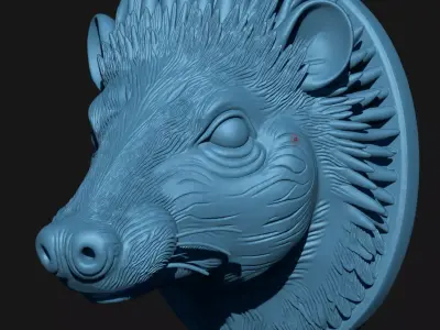 badger 3D print model