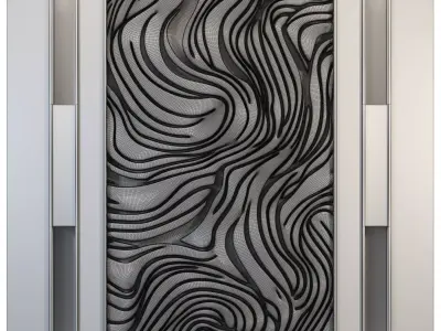 Decorative Wall Panel 3D model