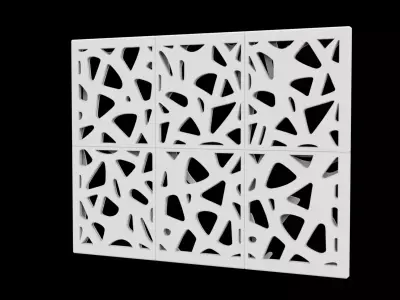 Decorative Wall Panel 3D Print Model 3D print model purchase
