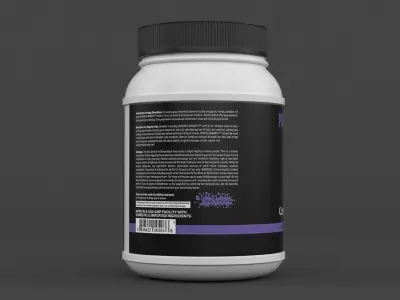 Protein Powder 3D model 190