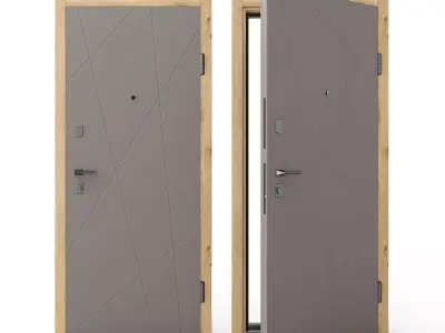 Heanry Door 3D model