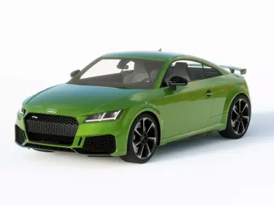 Audi TT RS Coupe 2020 3D model