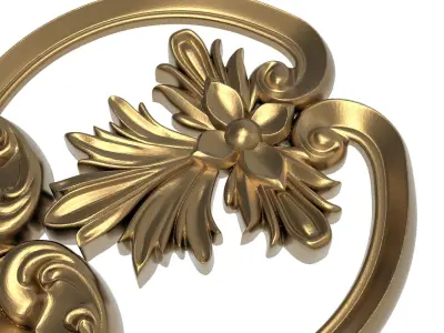  decorative pattern ready for 3D printing 3D model 198