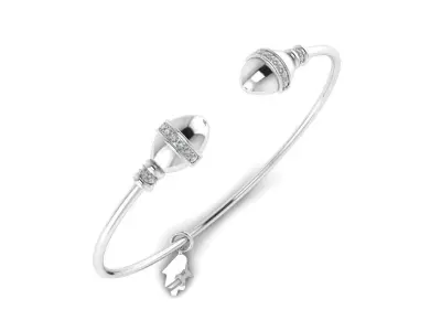 Tazzarine Diamond Bracelet Model 1 3D print model