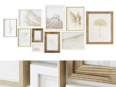 Gallery Wall 63 3D model