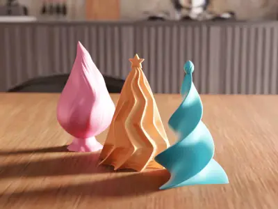 Christmas Tree Pack - 224 3D print model