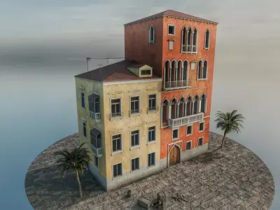Italian house 3D model