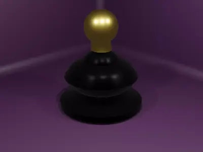 Classic Crystal Perfume Bottle Free 3D model